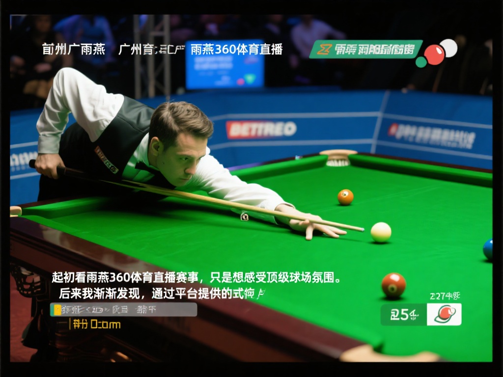 一位来自广州的斯诺克爱好者，在采访中提到