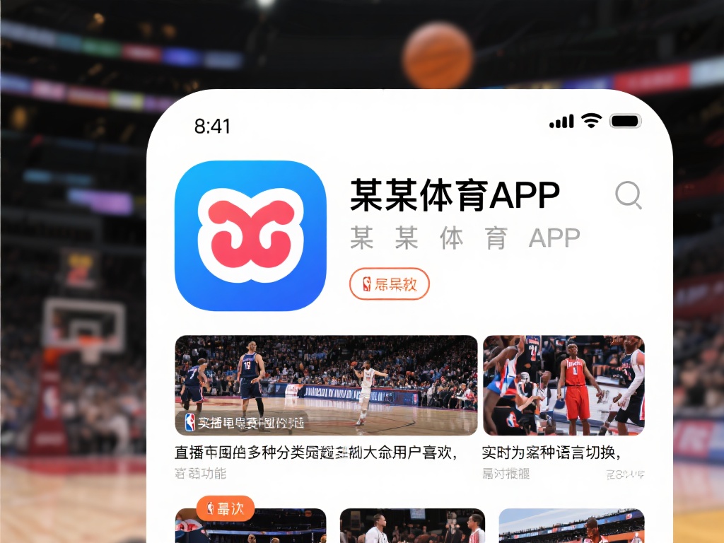 例如，“某某体育APP”凭借界面简洁、分